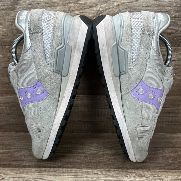 Saucony Shadow Gray Purple Womens US Size 9 EUR 40.5 S1108-840 Sneakers - Picture 6 of 10